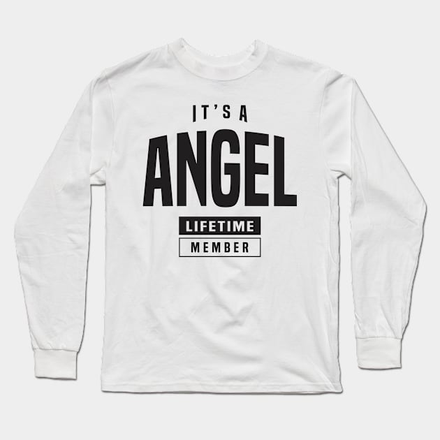 Angel Long Sleeve T-Shirt by C_ceconello